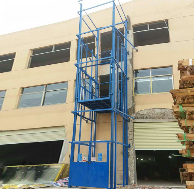 乐平建材厂室外物料提升