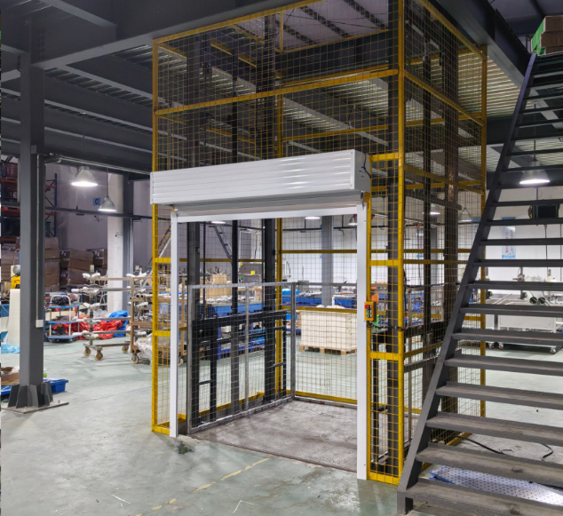 乐平食品厂物料提升